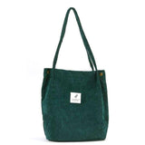 Shopping Bags Ladies - Corduroy Tote Bags With 8 Colors