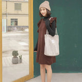 Shopping Bags Ladies - Corduroy Tote Bags With 8 Colors