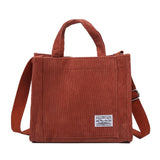 Single Shoulder Bag Solid Color Buckle Messenger Bag