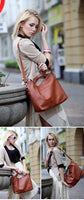 Women's Leather Bag Big Shoulder Bags Women