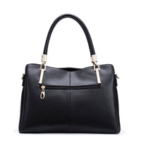 Cowhide Leather Crossbody Bag Casual Tote