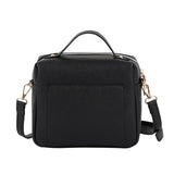Casual PU leather solid crossbody bags