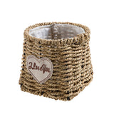 Seagrass Belly Storage Basket Straw Basket