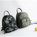 Plaid Mini Casual Daypack Feminine Backpack