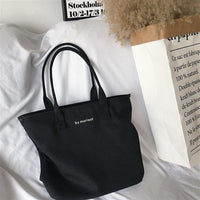 Eco Recyclable Packaging Bag Shopping Bags Reusable Cloth Supermarket letter Tote