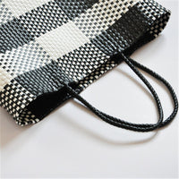Hand-woven bag large-capacity beach straw holiday bag