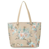 Handbag faux leather flower tote bag