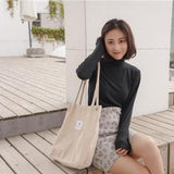 Corduroy Tote Bags With new 3 Colors