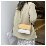 Leather Crossbody Bags Fashion Simple Shoulder Messenger Bag